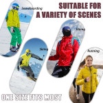 올륨트 발라클라바 스키 마스크-남성용 겨울 마스크 - 따뜻하고 통기성이 좋으며 추운 날씨를 위한 방풍 장비 One Size