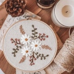 GIEMSON 자수 후프 6 12피스 대나무 원 크로스 스티치 아트 공예 재봉용 3 inch