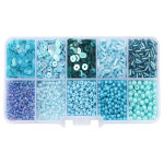 심플하니 반짝반짝 비즈 컬렉션 10종 세트 1세트