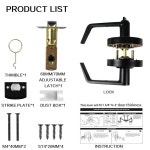 유키호미 매트 욕실 표시기 잠금 프라이버시 도어 핸들 대형 2등급 상업용 공중화장실 병원용 중이거나 비어 있음 매트