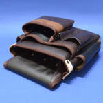 가야 가죽못주머니 가죽 못주머니 3단4구 다양한공구 줄자 나사못 수납 이중봉제 쓸림방지 KL-96 1730250