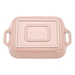 스타우브 세라믹 3개 직사각형 베이킹 접시 세트 - 마카롱 파스텔 3-pc Light