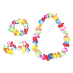 하와이 꽃목걸이 조화 꽃팔찌 화관 웰컴플라워 훌라 하와이안 댄스 공연 훌라춤 목걸이 팔찌