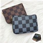 카드지갑 아코디언 체크 43LtC FD-0603