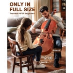 PYY 첼로 4 4 풀 사이즈 - 스탠드 가방 현악기 튜너 로진 활이 포함된 솔리드 우드 어쿠스틱 패키지 현악기 세트 학생 성인 초급 악기