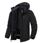 LZACTOIN-X 남성용 겨울 스키 재킷 방수 플리스 코트 따뜻한 단열 스노보드 파카 레인코트 멀티 포켓