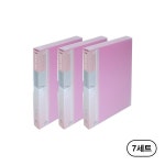 에코청운 PP 클리어화일 60p 메탈장식 A4 15개