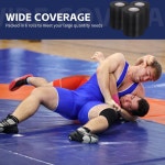 DRZHEAM 4롤 4 x 65 6 레슬링 매트 체조 바닥 테이프 레슬링 그래플링 운동 매트 커버 헤비 듀티 카펫용 PVC 7밀리 커버 테이프 주짓수 매트