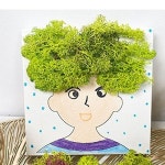 멋쟁이 액자 얼굴만들기 모스 만들기-1인 VCMQ4ZTU