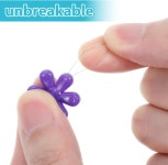 100 PCS 꽃 모양 바늘 실타래 손 바느질용 다색 자수 크로스 스티치 꽃머리 실타래 퀼팅 공예