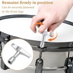 드럼 튜너 키 범용 키 튜닝 드릴 비트 사각형 체인 도구 음향 전자 드럼용