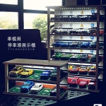 주차장모형 다이 트 디오라마 1 32 자동차 LED 장식장 피규어 1 2층 10면 노천 간이 조립식