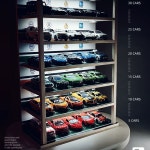 주차장모형 다이 디오라마 자동차 LED 장식장 피규어 1 2층 10면 노천 간이 조립식