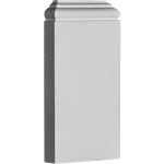 에케나 밀워크 전통적인 플린트 블록 5 W x 10 1 4 H 1 P 프라이메드 1 Count Pack of 1 PB05X10X01TR