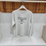 에꼴리에 라인 캐릭터 오버핏 라운드티 25D0485