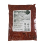 한성기업 한성 쿡앤팜 무말랭이무침 9개 1kg