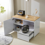 블리스데코 블리스데코 마티노 1200 광파 아일랜드 원도어 홈바 렌지대 수납장 DGF002-C