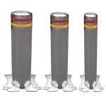 주차장 진입방지봉 사각 앙카 이동형 철제볼라드 165 3파이 1200 카스토퍼 도크범퍼