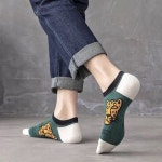 귀여운 캐릭터 양말 5세트 남성 발목양말 단목 삭스