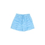 GANNI Zebra 프린트 드로스트링 반바지 893ETHEREALBLUE TP934580477 138285962