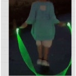 성인 야광 줄넘기 LED 어린이