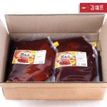 정소스 대박맛집 제육볶음 닭발 불족발 등갈비찜 매운 고기 양념 3kg