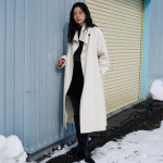 라메레이 High Neck Long Handmade Coat LMBEWI23CT703