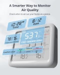 SwitchBot CO2 감지기 실내 공기질 모니터 CO2 TEMP 습도용 가정용 자동차 사무실 온실용 휴대용 이산화탄소 Meter Pro CO2