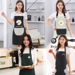 오가닉라이프 방수 앞치마 100 방수 주방 서빙 동물병원 헤어샵 방수 앞치마 데이지 - 1개