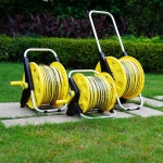 바퀴식 70미터 농업용 감기 호수 호스랙 권선기 물호스거치대 풀링기 물호스릴 보관대 감개