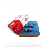 당구장 초크 대용량 720개 마스터 업소용 쵸크 유성 파란색 국산 녹두 빅박스 144정