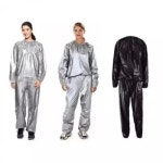 여성 사우나 헬스 상의 하의 수트 땀복 세트