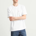 리바이스 LEVI S Levis Tab Exclusive Heavyweight Pocket T Shirt A8605-0000-WHT