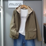 무자크 무자크 차나니트후드 레더점퍼 MO2WLJ02