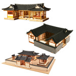 영공방 영공방 DIY 목재 조립 모형키트 HO 시리즈 전통가옥 1EA 서울북촌한옥A 613