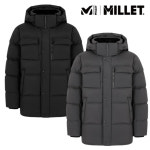 MILLET 밀레 MILLET 남성 겨울 역시즌 따뜻하고 가벼운원단 캐주얼하고 심플한 기본스타일 거위털 구스 다운 패딩 자켓 CHACOAL 차콜 C4 095