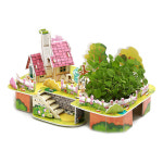 미니 정원 테라리움 DIY 가든 키트 식물키우기 3 아늑한농장 M007 1개