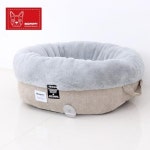 털원단 쏙들어가는 원형 쿠션 방석 개방석 Y217067