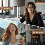 여성용 WINTOOO 라이트 글래스 99 안경 컴퓨터 글래스리스 야간 운전 게임 TV 폰 화면 리더 사각 프레임 눈의 피로 방지 자외선 눈부심