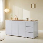 블리스데코 마티노 1600 광파 아일랜드 도어 홈바 수납장 C DGF008