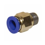 봉 10EA 원터치 피팅 PC 튜브 유압 호스 커플링 휘팅 벨브 공압 에어 배관 고압 공기압 분배 6-PT3-8