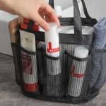 대형 목욕가방 메쉬 목욕 가방 바구니 메쉬 수영 장 탕 방수 비치백 물놀이