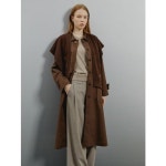 더아이잗컬렉션 시그니처 롱 라인 트렌치코트 CR9A0TC831