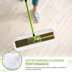 바닥 청소용 Maxdot 3팩 36 먼지 걸레 교체 헤드 대형 면 상업용 헤비 듀티 리필 하드우드용 스위퍼 청소용품