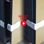 아이 안전 도어락 코너 유아 아기 주방 싱크대 씽크대 서랍장 냉장고 서랍 문 열림 사고 예방 방지 잠금 장치 고리 밴드 1개