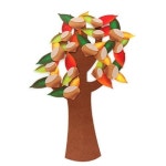 유니아트 펠트 20000 밤나무