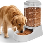 케논드 9 5L 그래비티 대형 반려견 사료 공급기 자동 디스펜서 실내 외에 적합 2 5 Gallon dog feeder