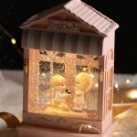 핑크 크리스탈 바이올린 멜로디 오르골