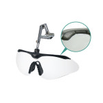 대체용 안전모겸 클립형 투명 보호안경 man 9182FG