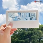 무소음 디지털 탁상시계 인테리어 미니 책상시계